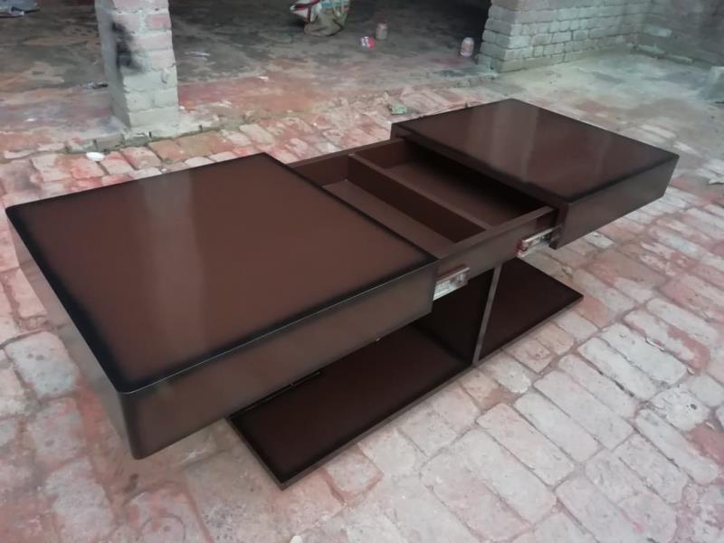 Wooden Coffee Table (Finish Colors: White/Brown Deco/Duco Paint)