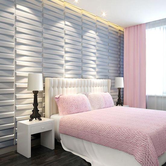 Bedroom 3d Pvc Wall Panels