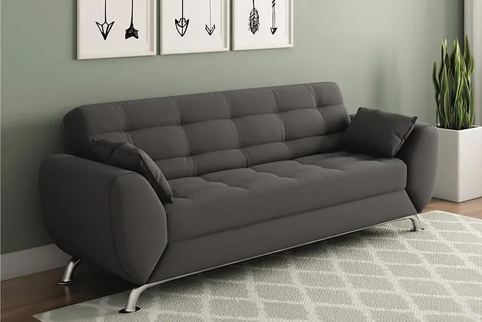Dark Gray 3 Seater Sofa