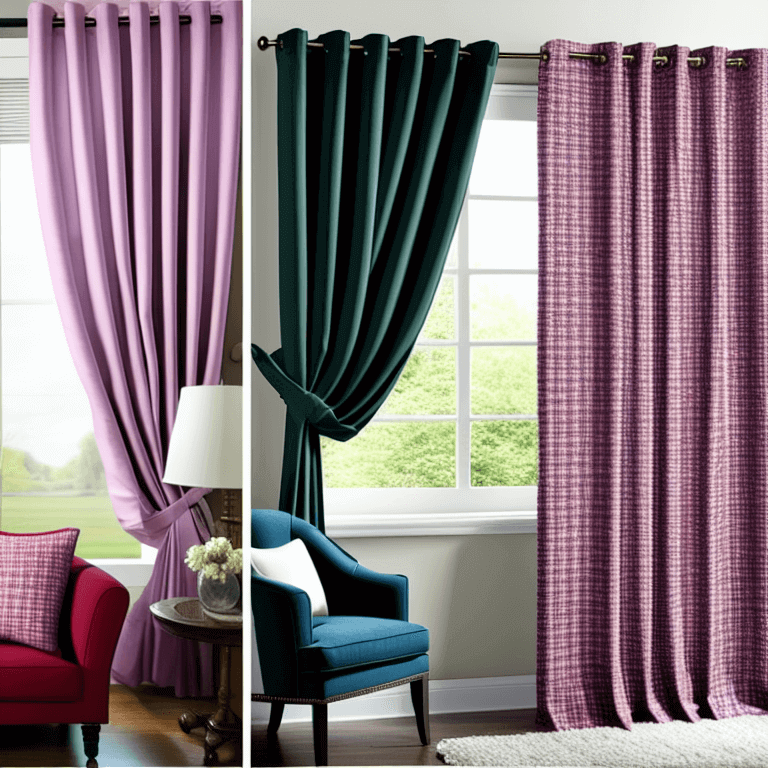 Window blinds vs window curtains