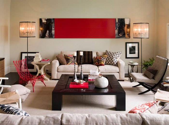 The Luxury Touch in Living Room