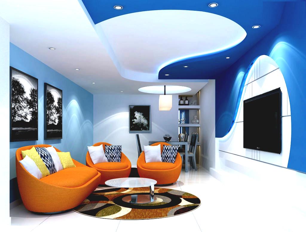 Living Room False Ceiling