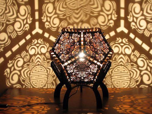 Laser Cut Lamps