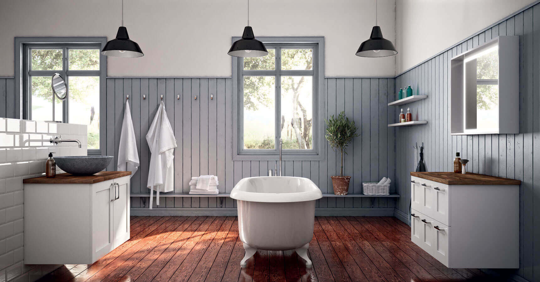 15 Dreamy Light Fixtures for Every Small & Large Bathroom