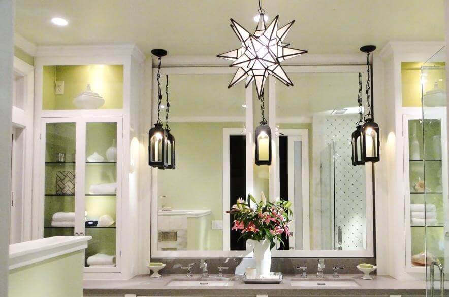 15 Dreamy Light Fixtures For Every Small Large Bathroom