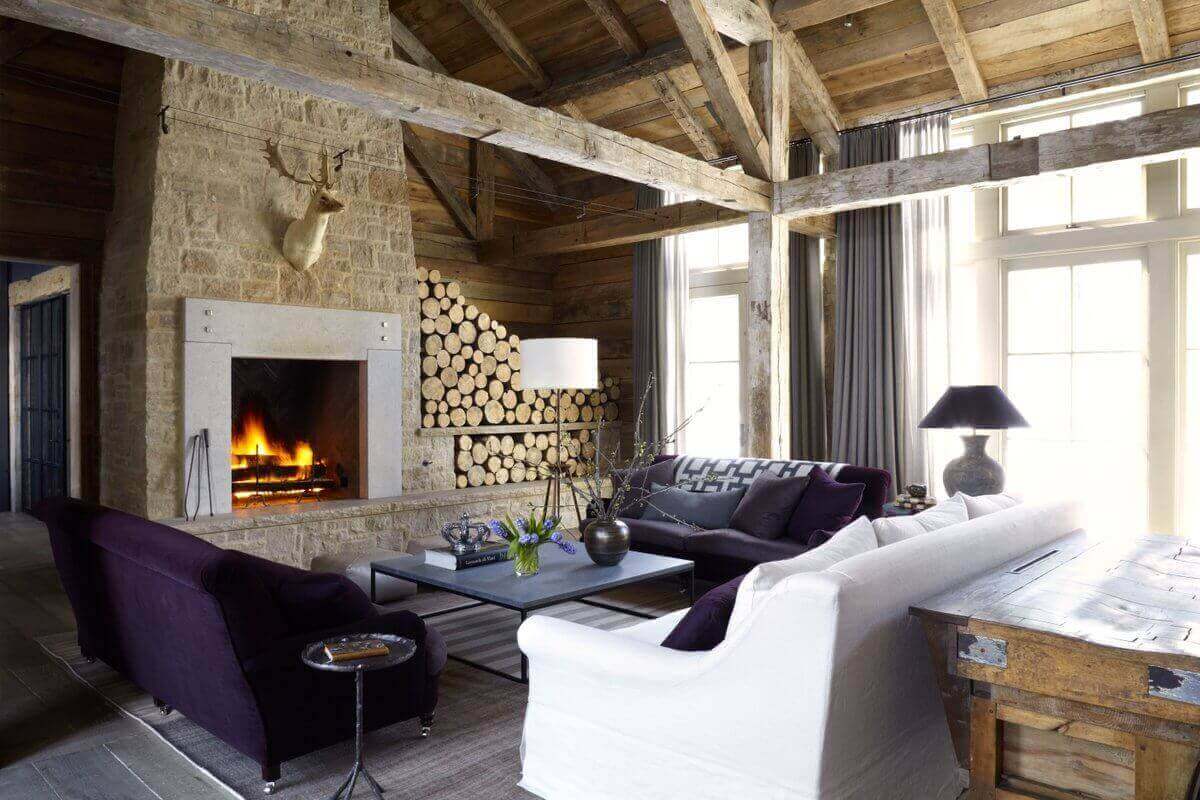 Chalet Style Living Room