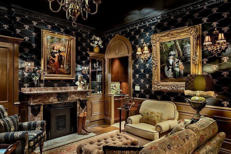 Victorian Style Living Room