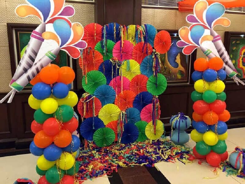 10 bright holi decoration at home ideas to add colors to your celebration