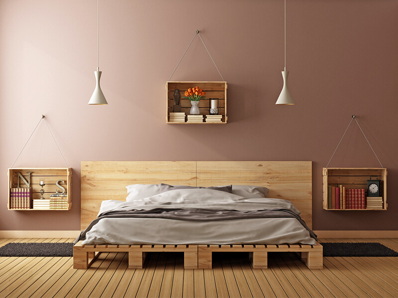 Pallet Bedroom Set