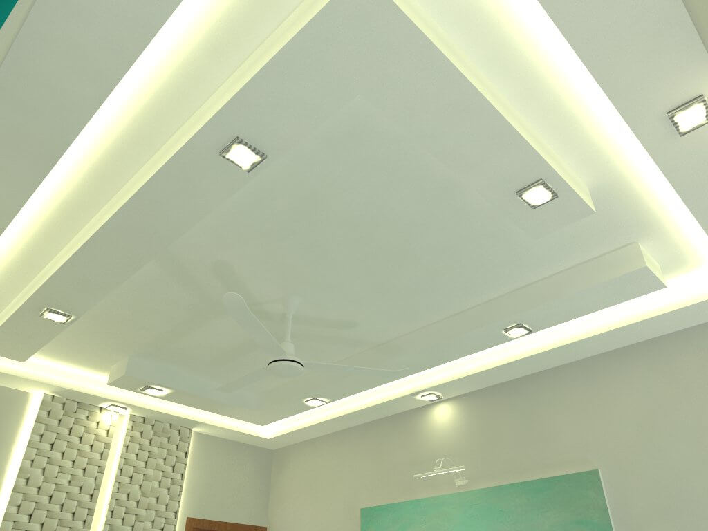 False ceiling design for the residential