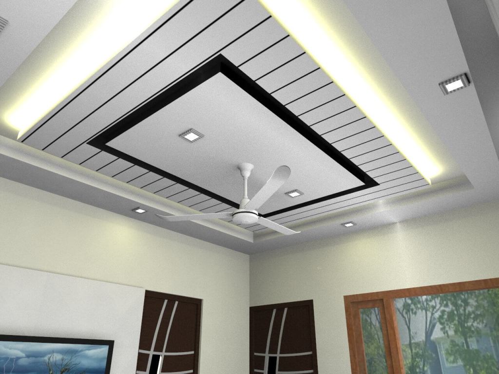 False ceiling design With PU coated by TANDON ARCHITECTS ...