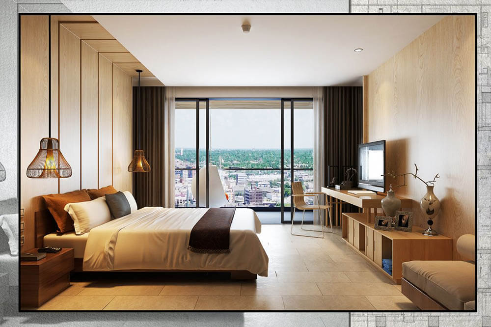 3D Bedroom Views