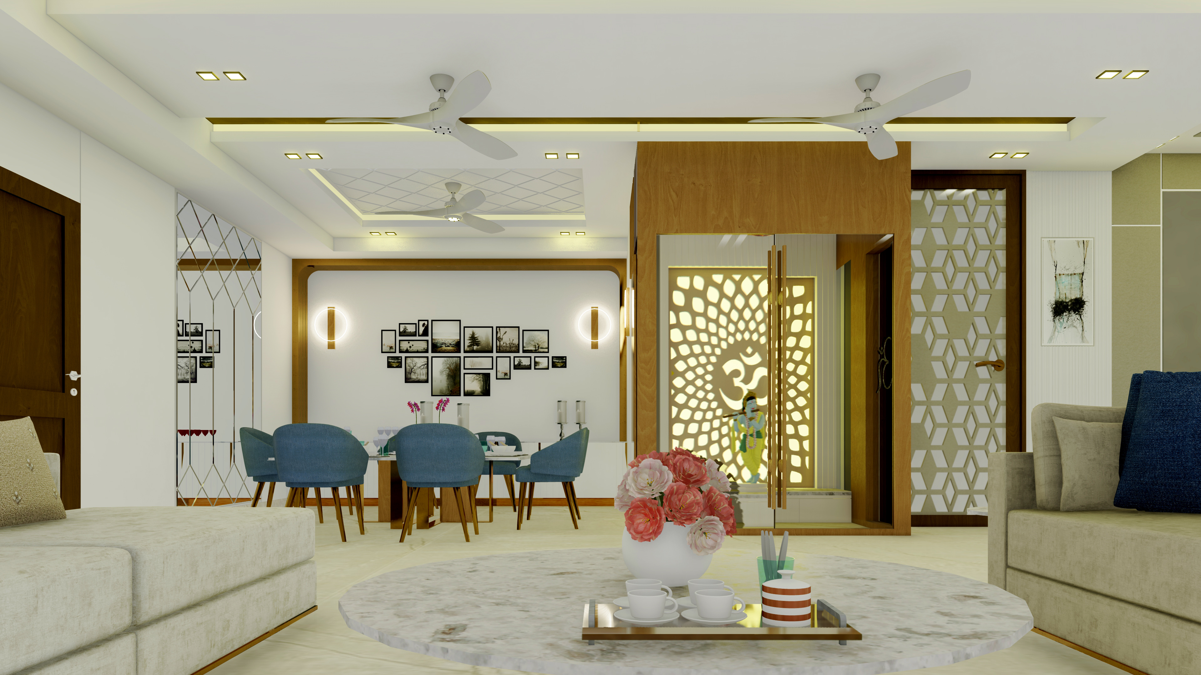 Dining Area Design With Furniture