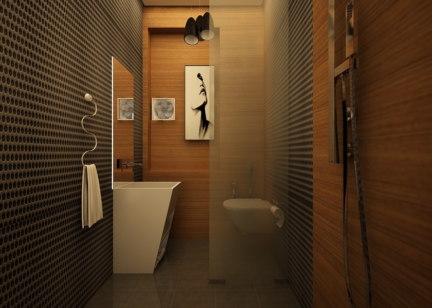Bathroom Interior - Saman Appartment
