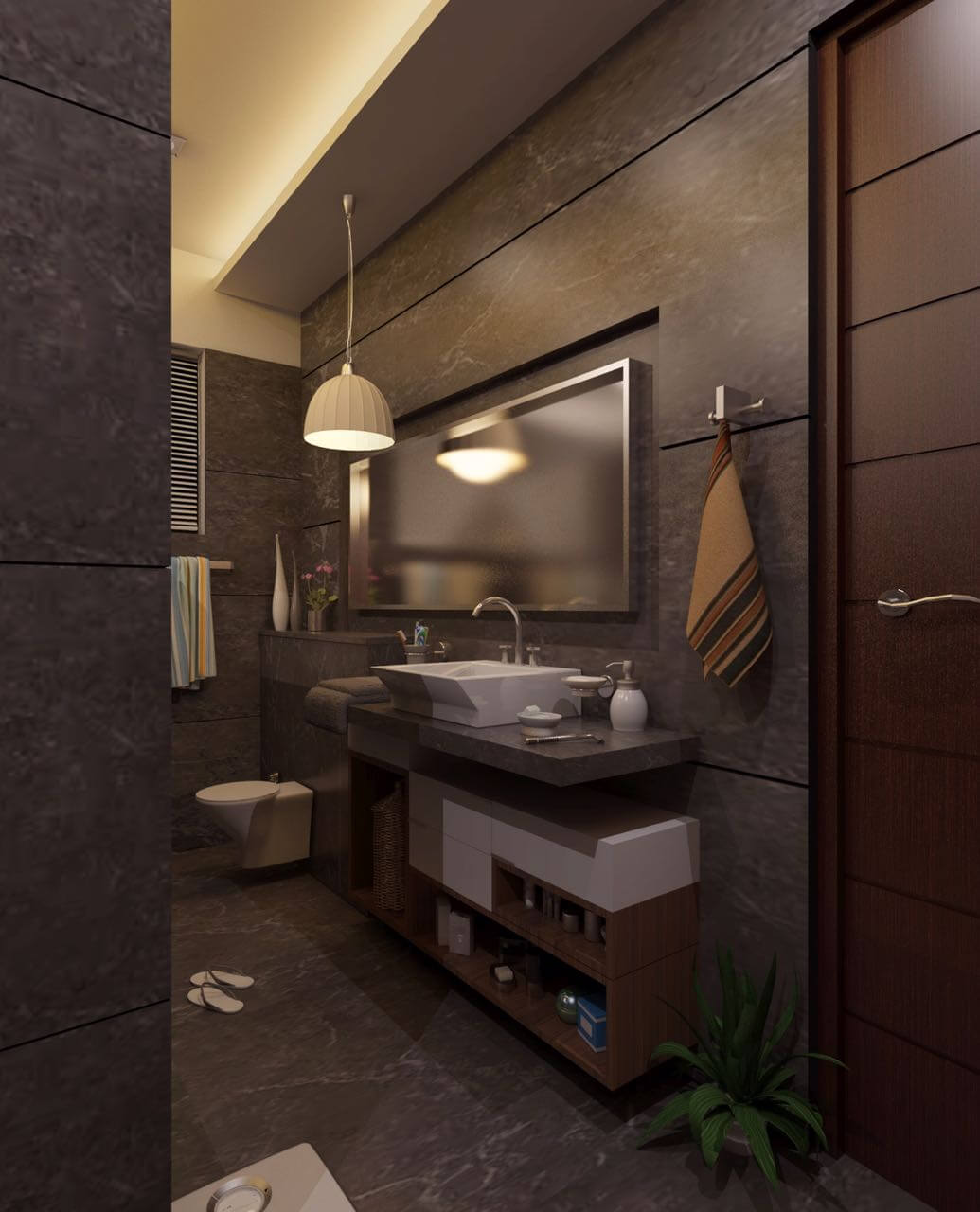 Rich Design Bathroom