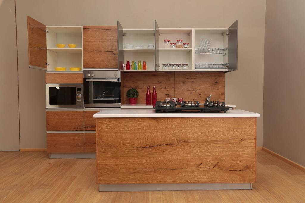 Modular Kitchen Design With Cabinets