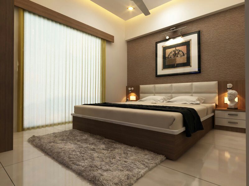 Bedroom Interior - Juhu Versova - Mumbai
