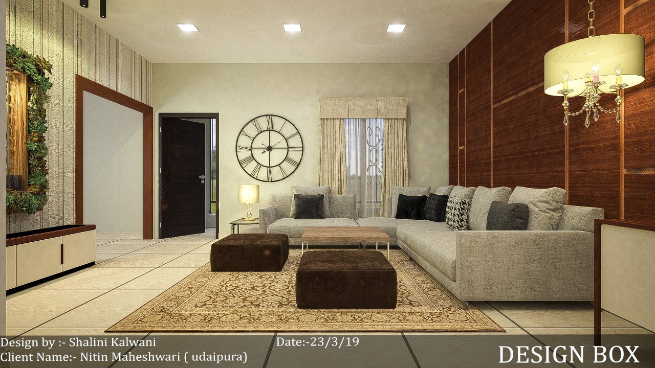 Significant Living Room With Furniture - DESIGN BOX