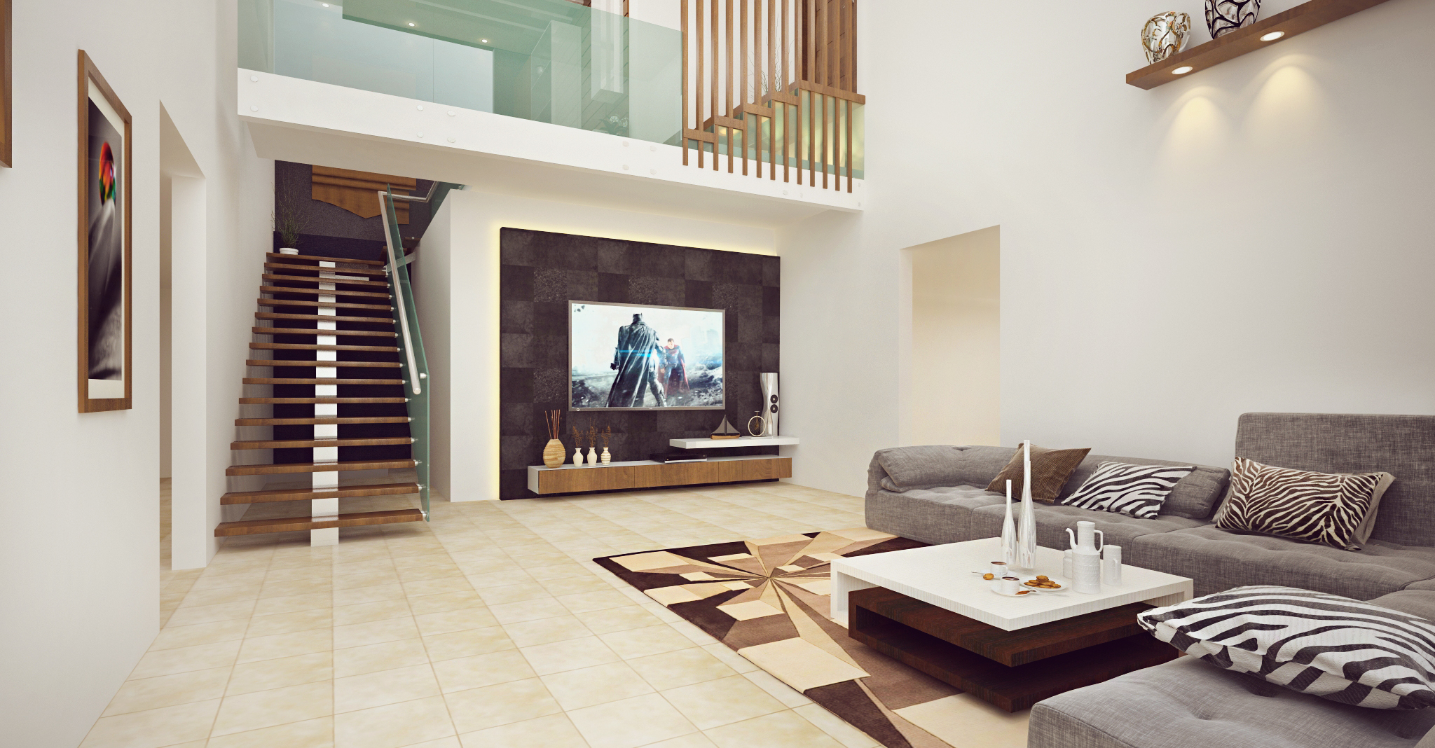 artstation-double-height-living-room