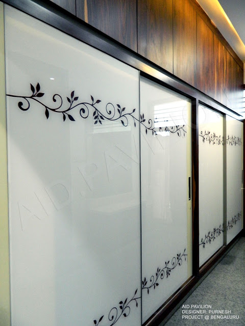 Floral Touch Sliding Wardrobe