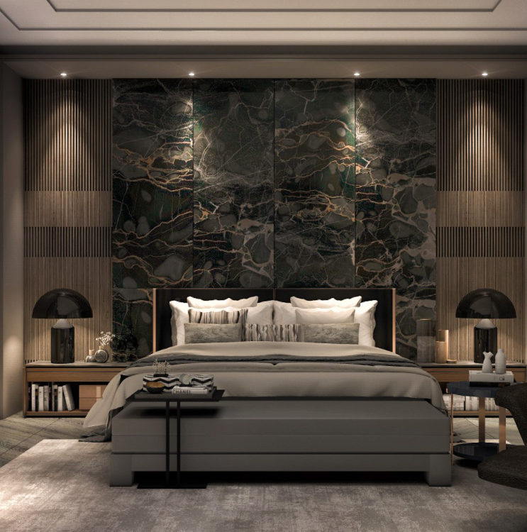 Dark Theme Bedroom Design