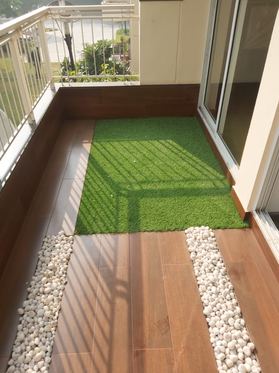 Nature Touch in Balcony Floor