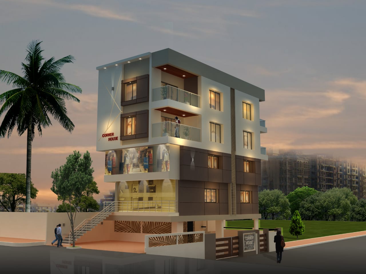 Front Elevation in Nagpur