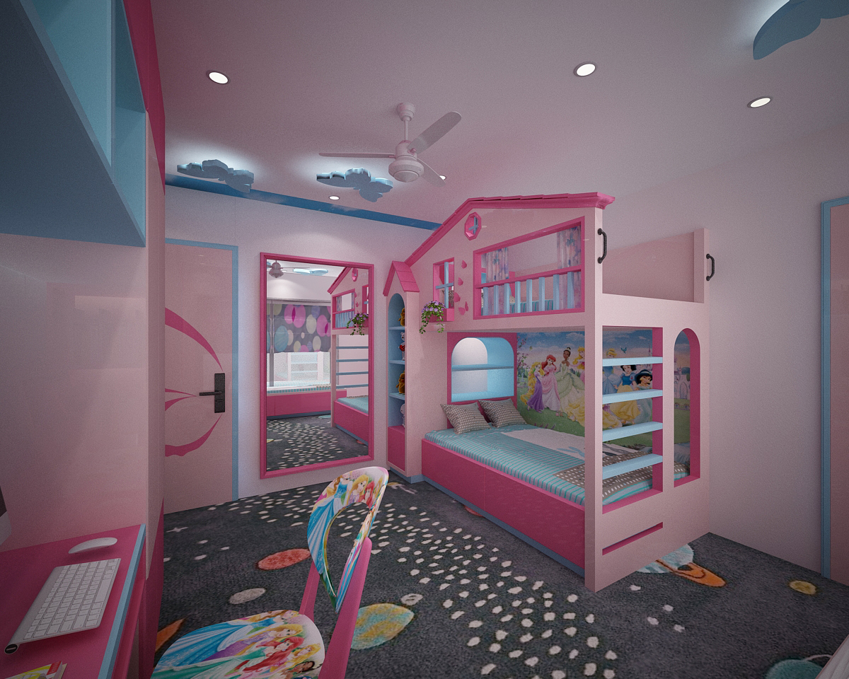 Girls Teenager Room by Dim Decor India | KreateCube