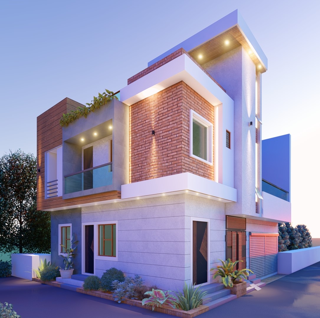 Residential Building 3D Design