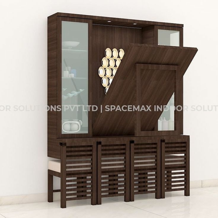 Crockery Unit With Dining Table