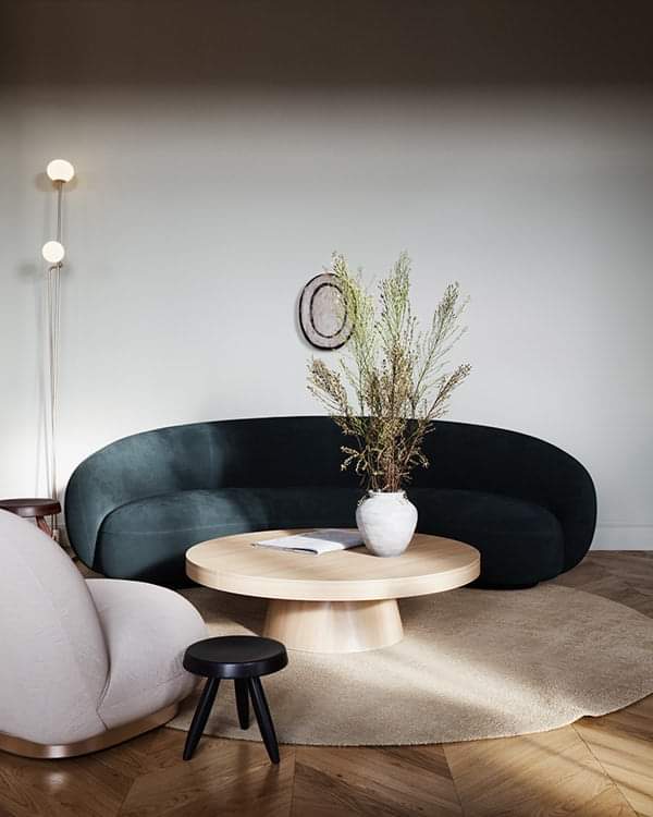 Modern Living Room With Sofa