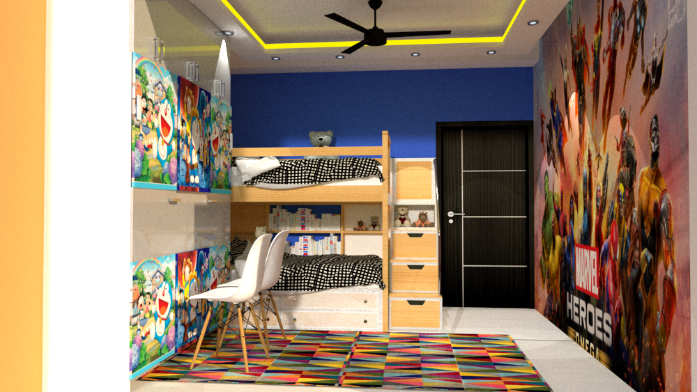 Modern Kids Bedroom