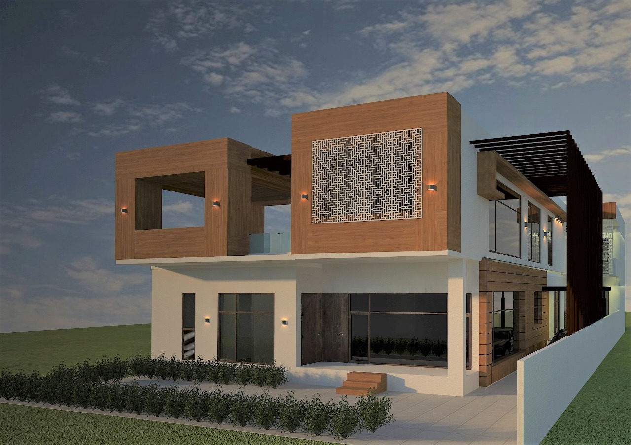 House Exterior 3D Elevation