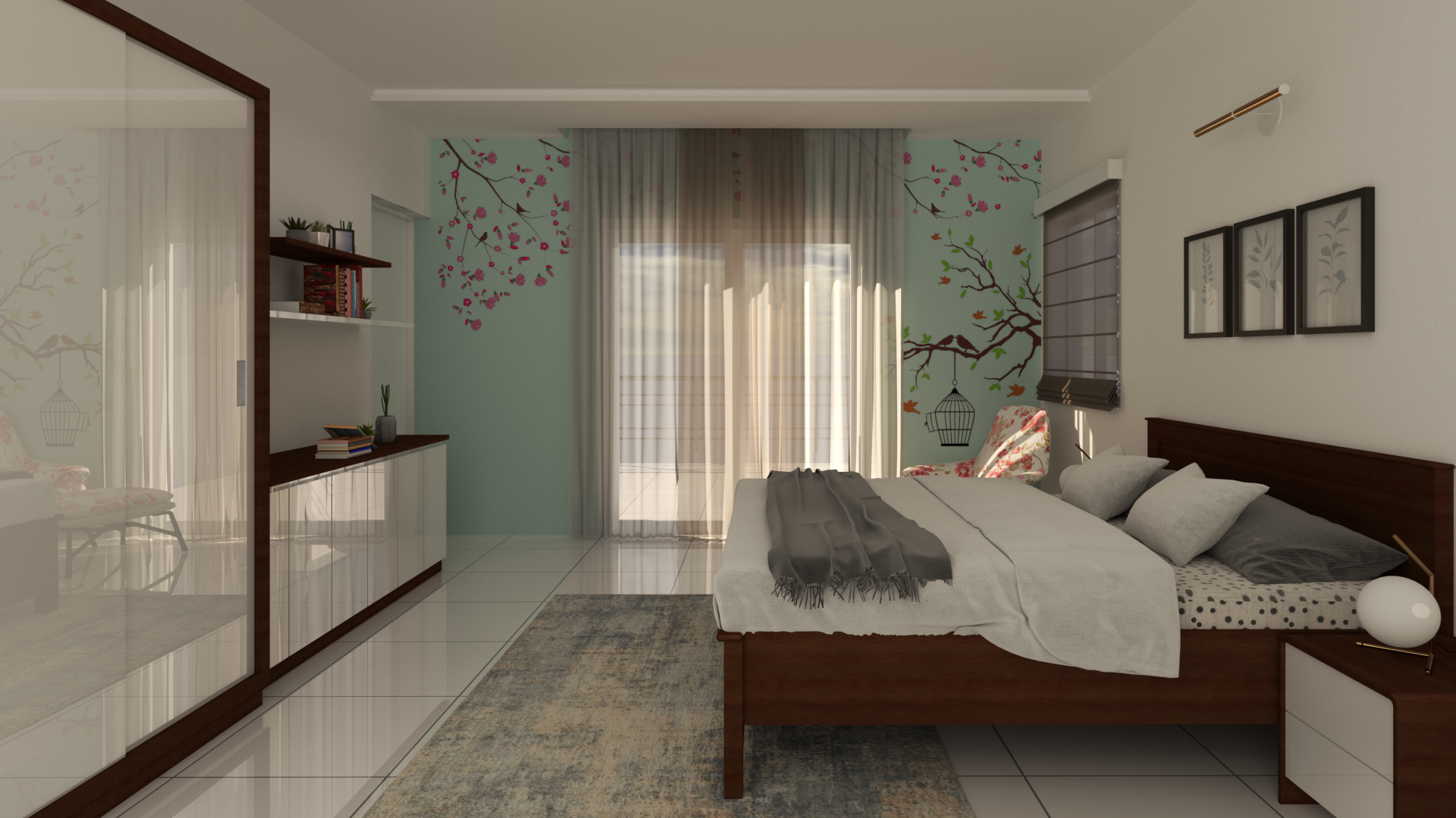 Minimalistic Bedroom Design