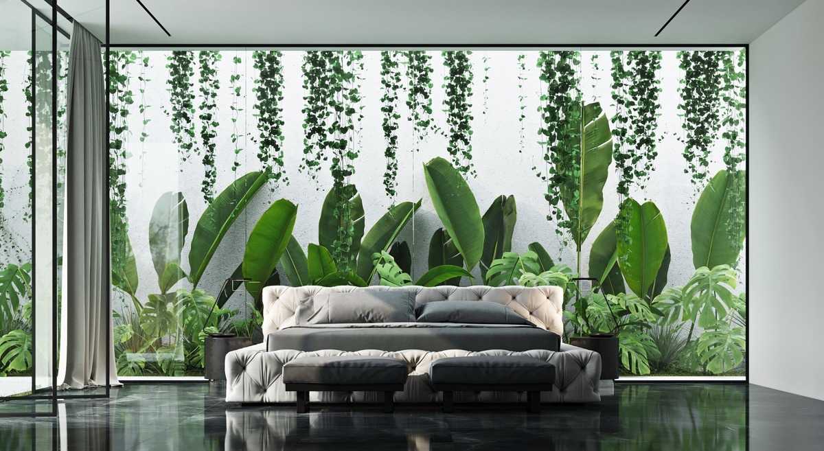 Botanical Master Bedroom Designs