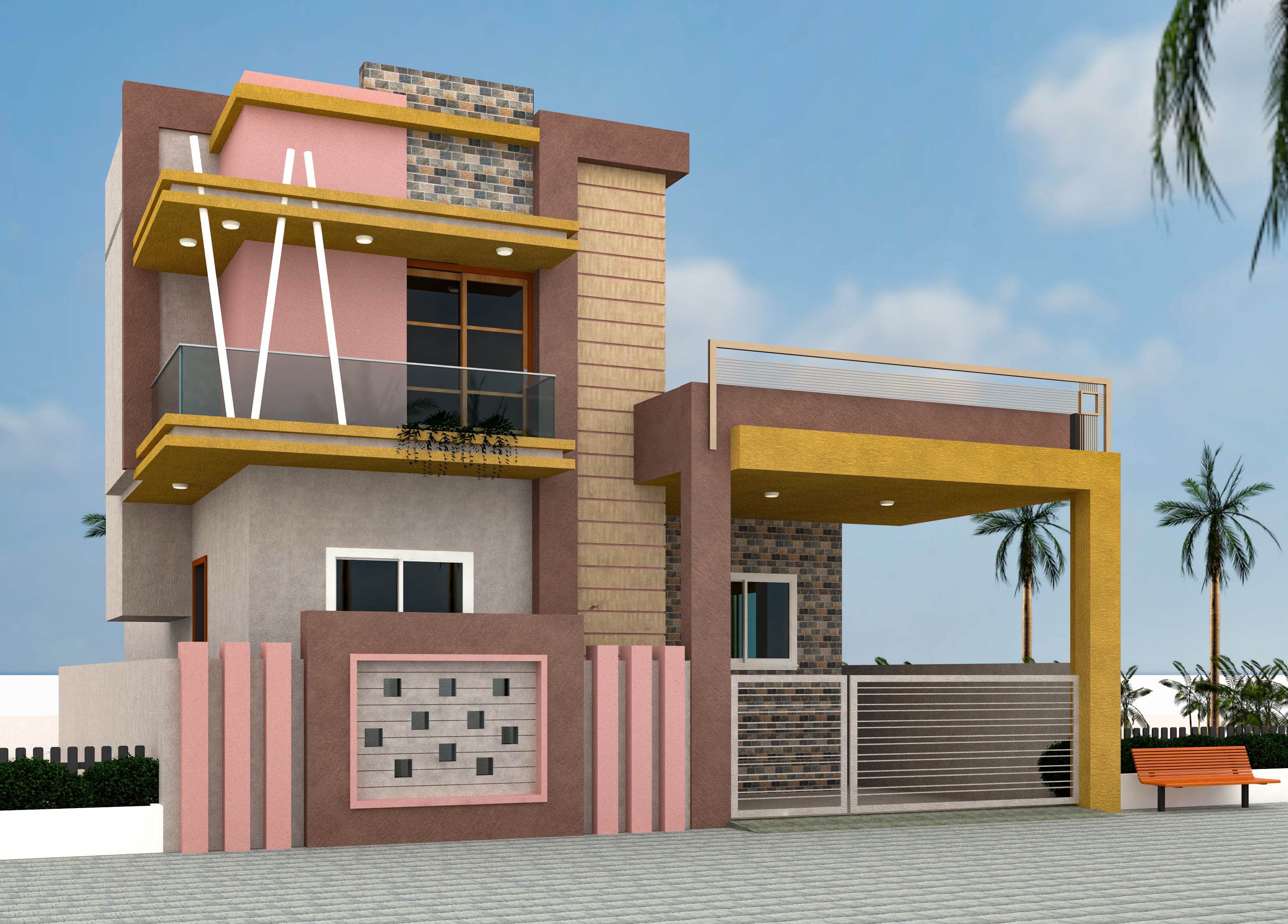 Residential 3D Modelling And Rendering Design