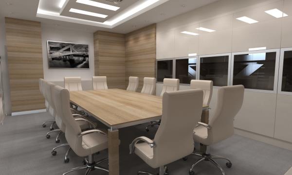 Office Meeting Table and Chairs