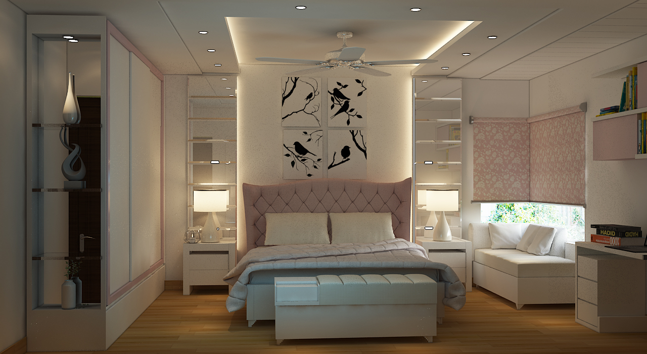 Bedroom Designs with Wall Art
