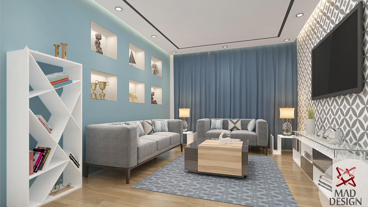 Living Room Design - MAD Design